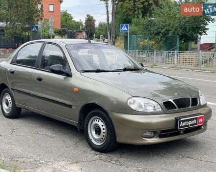 Зеленый Дэу Ланос, объемом двигателя 1.5 л и пробегом 93 тыс. км за 3590 $, фото 2 на Automoto.ua