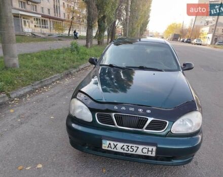 Зеленый Дэу Ланос, объемом двигателя 1.5 л и пробегом 400 тыс. км за 1850 $, фото 5 на Automoto.ua
