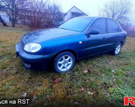 Зеленый Дэу Ланос, объемом двигателя 1.3 л и пробегом 350 тыс. км за 1200 $, фото 1 на Automoto.ua