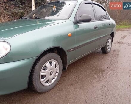 Зеленый Дэу Ланос, объемом двигателя 1.5 л и пробегом 123 тыс. км за 2755 $, фото 5 на Automoto.ua