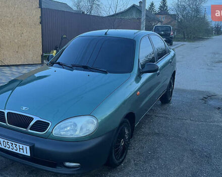 Зеленый Дэу Ланос, объемом двигателя 1.5 л и пробегом 198 тыс. км за 2750 $, фото 3 на Automoto.ua