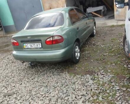 Дэу Ланос 2008 в Дубно на Automoto.ua Зеленый Дэу Ланос, объемом двигателя 1.5 л и пробегом 302 тыс. км за 1700 $, фото 3 на Automoto.ua