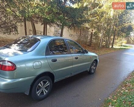 Дэу Ланос 2008 в Ивано-Франковске на Automoto.ua Зеленый Дэу Ланос, объемом двигателя 1.5 л и пробегом 196 тыс. км за 1450 $, фото 7 на Automoto.ua