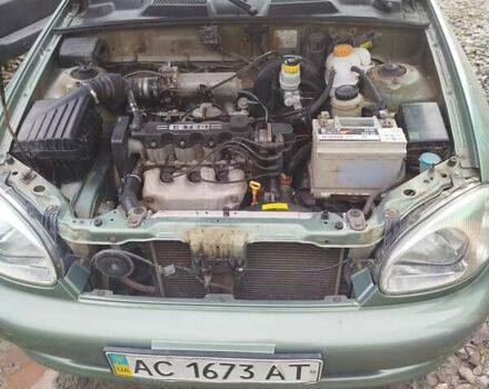 Дэу Ланос 2008 в Дубно на Automoto.ua Зеленый Дэу Ланос, объемом двигателя 1.5 л и пробегом 302 тыс. км за 1700 $, фото 4 на Automoto.ua