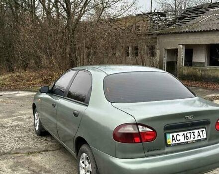 Зеленый Дэу Ланос, объемом двигателя 1.5 л и пробегом 288 тыс. км за 2200 $, фото 3 на Automoto.ua
