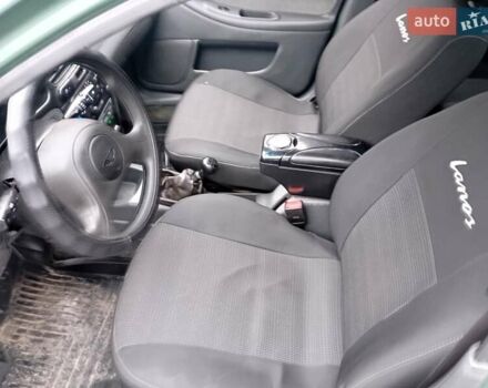 Зеленый Дэу Ланос, объемом двигателя 1.5 л и пробегом 123 тыс. км за 2755 $, фото 7 на Automoto.ua