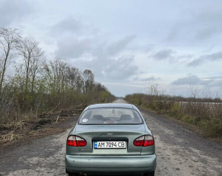 Зеленый Дэу Ланос, объемом двигателя 1.5 л и пробегом 220 тыс. км за 1850 $, фото 4 на Automoto.ua