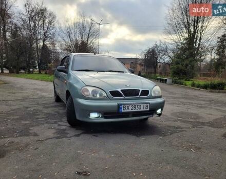 Зеленый Дэу Ланос, объемом двигателя 1.5 л и пробегом 171 тыс. км за 2300 $, фото 1 на Automoto.ua