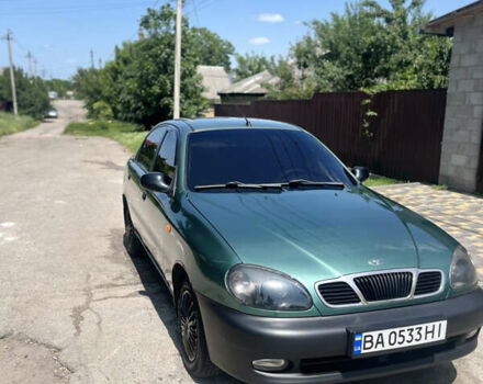 Зеленый Дэу Ланос, объемом двигателя 1.5 л и пробегом 198 тыс. км за 2750 $, фото 1 на Automoto.ua