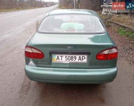 Зеленый Дэу Ланос, объемом двигателя 1.5 л и пробегом 123 тыс. км за 2755 $, фото 3 на Automoto.ua