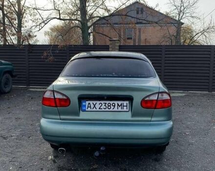 Зеленый Дэу Ланос, объемом двигателя 1.5 л и пробегом 249 тыс. км за 2500 $, фото 2 на Automoto.ua