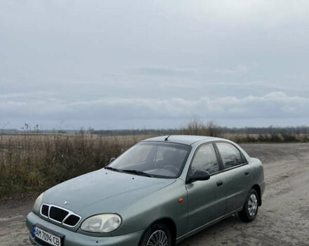 Зеленый Дэу Ланос, объемом двигателя 1.5 л и пробегом 220 тыс. км за 1850 $, фото 2 на Automoto.ua