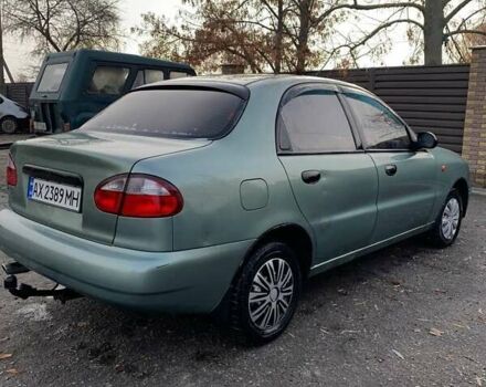 Зеленый Дэу Ланос, объемом двигателя 1.5 л и пробегом 249 тыс. км за 2500 $, фото 3 на Automoto.ua