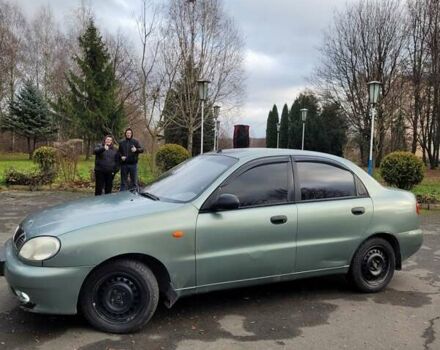 Зеленый Дэу Ланос, объемом двигателя 1.5 л и пробегом 171 тыс. км за 2300 $, фото 4 на Automoto.ua