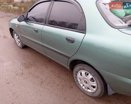 Зеленый Дэу Ланос, объемом двигателя 1.5 л и пробегом 123 тыс. км за 2755 $, фото 4 на Automoto.ua