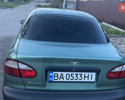 Зеленый Дэу Ланос, объемом двигателя 1.5 л и пробегом 198 тыс. км за 2750 $, фото 2 на Automoto.ua