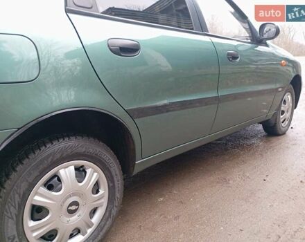 Зеленый Дэу Ланос, объемом двигателя 1.5 л и пробегом 123 тыс. км за 2755 $, фото 2 на Automoto.ua