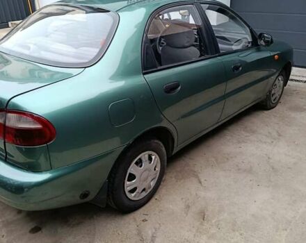 Зеленый Дэу Ланос, объемом двигателя 1.5 л и пробегом 241 тыс. км за 3000 $, фото 4 на Automoto.ua