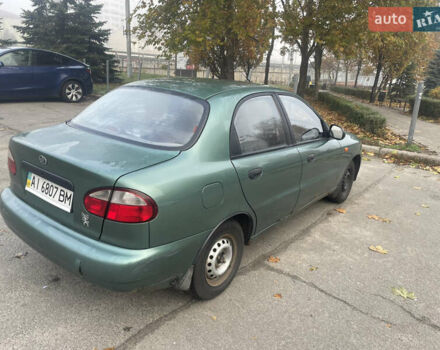 Зеленый Дэу Ланос, объемом двигателя 1.5 л и пробегом 93 тыс. км за 2500 $, фото 2 на Automoto.ua
