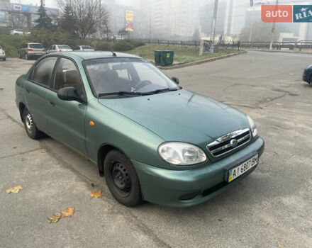Зеленый Дэу Ланос, объемом двигателя 1.5 л и пробегом 93 тыс. км за 2500 $, фото 1 на Automoto.ua