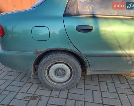 Дэу Ланос 2009 в Житомире на Automoto.ua Зеленый Дэу Ланос, объемом двигателя 1.35 л и пробегом 91 тыс. км за 2200 $, фото 3 на Automoto.ua