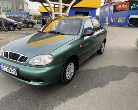 Зеленый Дэу Ланос, объемом двигателя 1.5 л и пробегом 172 тыс. км за 2350 $, фото 1 на Automoto.ua