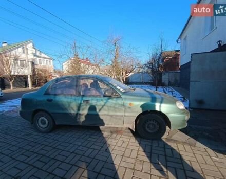 Дэу Ланос 2009 в Житомире на Automoto.ua Зеленый Дэу Ланос, объемом двигателя 1.35 л и пробегом 91 тыс. км за 2200 $, фото 1 на Automoto.ua