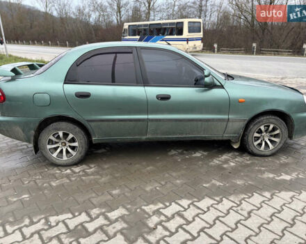 Зеленый Дэу Ланос, объемом двигателя 1.39 л и пробегом 110 тыс. км за 1550 $, фото 7 на Automoto.ua
