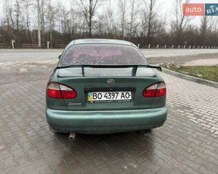 Зеленый Дэу Ланос, объемом двигателя 1.39 л и пробегом 110 тыс. км за 1550 $, фото 3 на Automoto.ua