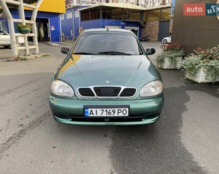 Зеленый Дэу Ланос, объемом двигателя 1.5 л и пробегом 172 тыс. км за 2350 $, фото 2 на Automoto.ua