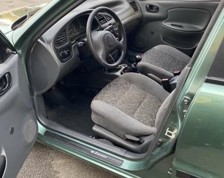 Зеленый Дэу Ланос, объемом двигателя 1.5 л и пробегом 172 тыс. км за 2350 $, фото 10 на Automoto.ua