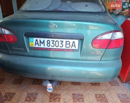 Дэу Ланос 2009 в Житомире на Automoto.ua Зеленый Дэу Ланос, объемом двигателя 1.35 л и пробегом 91 тыс. км за 2200 $, фото 4 на Automoto.ua