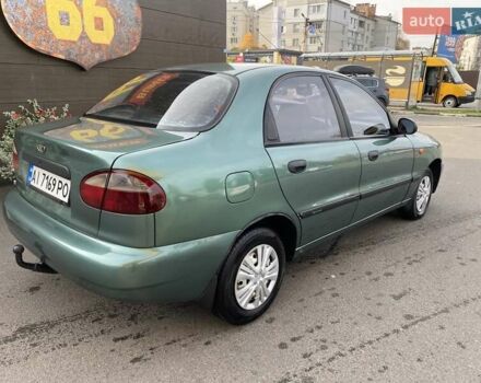 Зеленый Дэу Ланос, объемом двигателя 1.5 л и пробегом 172 тыс. км за 2350 $, фото 4 на Automoto.ua