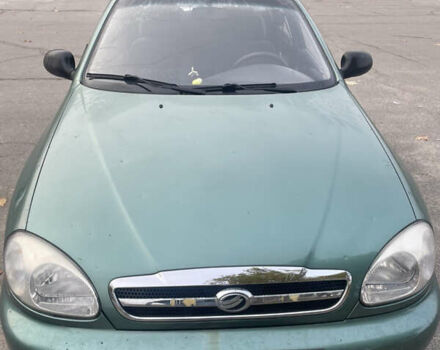 Зеленый Дэу Ланос, объемом двигателя 1.5 л и пробегом 93 тыс. км за 2500 $, фото 4 на Automoto.ua