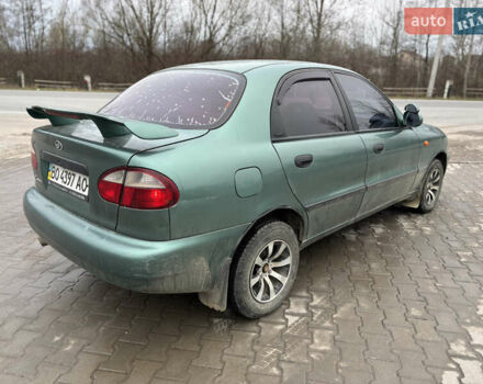 Зеленый Дэу Ланос, объемом двигателя 1.39 л и пробегом 110 тыс. км за 1550 $, фото 8 на Automoto.ua