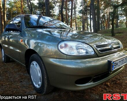 Зеленый Дэу Ланос, объемом двигателя 1.5 л и пробегом 151 тыс. км за 2900 $, фото 1 на Automoto.ua