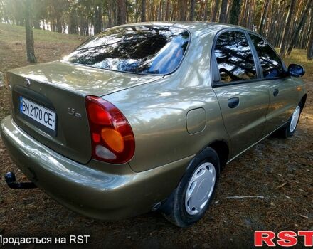 Зеленый Дэу Ланос, объемом двигателя 1.5 л и пробегом 151 тыс. км за 2900 $, фото 2 на Automoto.ua