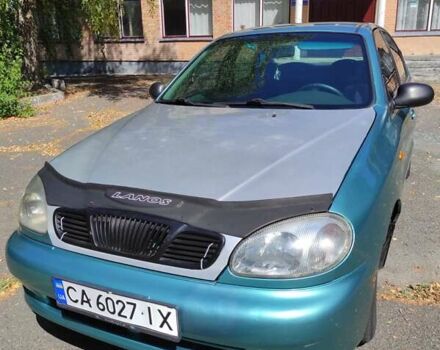 Дэу Ланос 1998 в Черкассах на Automoto.ua Зеленый Дэу Ланос, объемом двигателя 1.5 л и пробегом 548 тыс. км за 1200 $, фото 1 на Automoto.ua