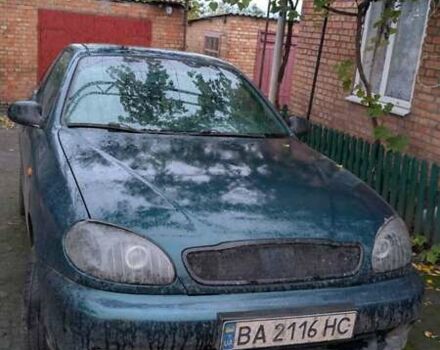 Зеленый Дэу Ланос, объемом двигателя 1.5 л и пробегом 176 тыс. км за 1600 $, фото 1 на Automoto.ua