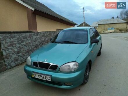 Зеленый Дэу Ланос, объемом двигателя 1.5 л и пробегом 245 тыс. км за 1100 $, фото 1 на Automoto.ua