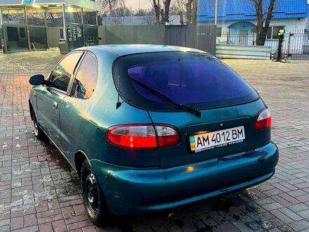 Дэу Ланос 1998 в Запорожье на Automoto.ua Зеленый Дэу Ланос, объемом двигателя 1.5 л и пробегом 350 тыс. км за 1800 $, фото 1 на Automoto.ua