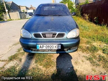 Дэу Ланос 1998 в Запорожье на Automoto.ua Зеленый Дэу Ланос, объемом двигателя 1.5 л и пробегом 200 тыс. км за 1800 $, фото 1 на Automoto.ua