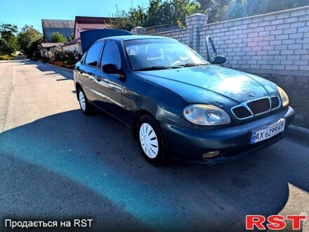 Зеленый Дэу Ланос, объемом двигателя 1.5 л и пробегом 200 тыс. км за 999 $, фото 1 на Automoto.ua