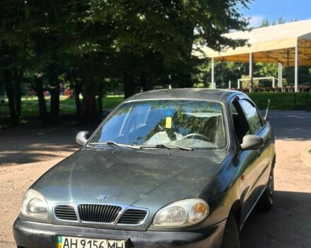 Зелений Деу Ланос, об'ємом двигуна 1.5 л та пробігом 400 тис. км за 1100 $, фото 1 на Automoto.ua
