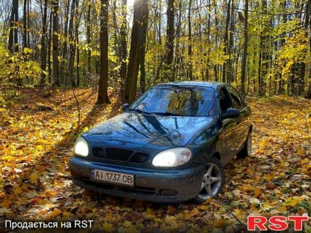 Зелений Деу Ланос, об'ємом двигуна 1.5 л та пробігом 100 тис. км за 3000 $, фото 1 на Automoto.ua