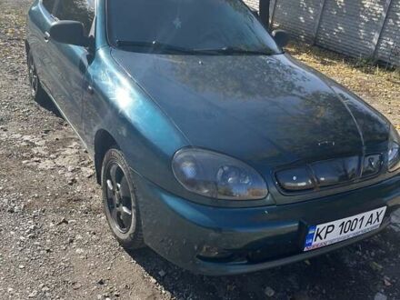 Зеленый Дэу Ланос, объемом двигателя 1.5 л и пробегом 233 тыс. км за 2850 $, фото 1 на Automoto.ua