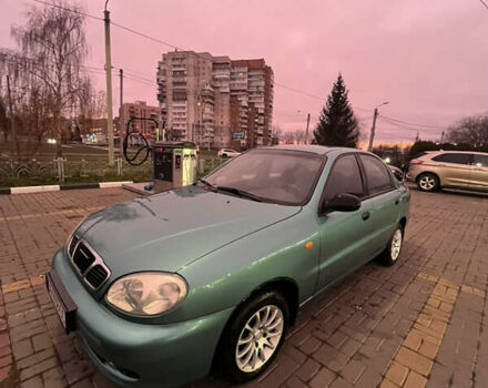 Зелений Деу Ланос, об'ємом двигуна 1.5 л та пробігом 240 тис. км за 2400 $, фото 1 на Automoto.ua