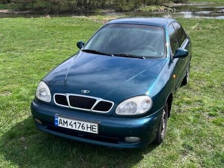 Деу Ланос 1998 у Житомирі на Automoto.ua Зелений Деу Ланос, об'ємом двигуна 1.5 л та пробігом 443 тис. км за 1900 $, фото 1 на Automoto.ua