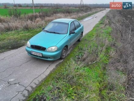 Зелений Деу Ланос, об'ємом двигуна 1.5 л та пробігом 100 тис. км за 1900 $, фото 1 на Automoto.ua