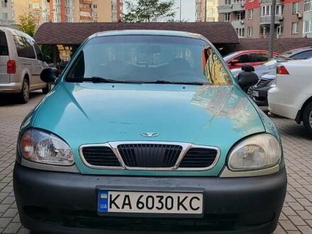 Зеленый Дэу Ланос, объемом двигателя 1.5 л и пробегом 268 тыс. км за 1200 $, фото 1 на Automoto.ua